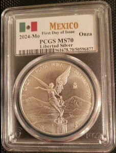 :2024�N Mo S1-ONCE ���L�V�R ���x���^�b�h �E�B���O�h ���B�N�g���[ PCGS MS-70 FDOI ���A R2 �g�b�v�|�b�v