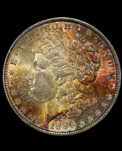 1886�N �����X�^�[�g�[�� MS62 PCGS �����K���_���[ �g�D���[�r���[�S�[���h�V�[���h