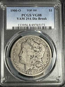 1900-O �����K����� PCGS TOP 100 VG 08 VAM 29A �_�C�u���C�N�A���Ɋ�