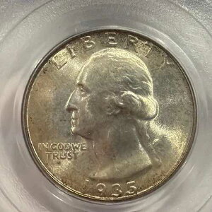 1935�N���V���g�����25�Z���g MS66 PCGS �f���炵���f�B�e�[���B1221-24