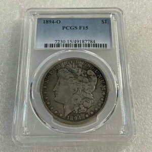 1894-O 1�h�� �����K����� PCGS F15 ���C�g�g�[�j���O �O�j���~�X�^�e�B�b�N GnuCoins