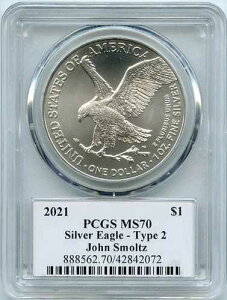 2021 ASE $1 �^�C�v2 PCGS PSA MS70 ���W�F���h�E�I�u�E���C�t �W�����E�X�����c �A�g�����^�E�u���[�u�X MLB