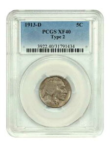 1913-D 5C PCGS XF40 (�^�C�v2) - �o�b�t�@���[�j�b�P��