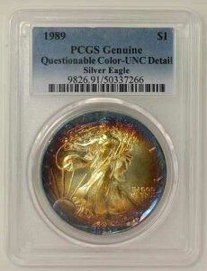 1989�N ���C���{�[�V���o�[�g�[�� �C�[�O�� ASE PCGS ���K UNC �N�G�X�g�J���[ ?? LH657-