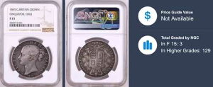 1845�N �V���o�[ �t���N���E�� �܂t���� �p�� NGC F15 �R�C�� �r�N�g���A