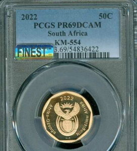 2022�N ��A�t���J 50�Z���g PCGS PR69 DCAM MAC FINEST SPOTLESS 3,000�������B