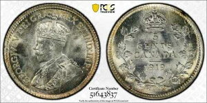1919�N�J�i�_5�Z���g�d�� - PCGS������MS65�A�f���炵���F��
