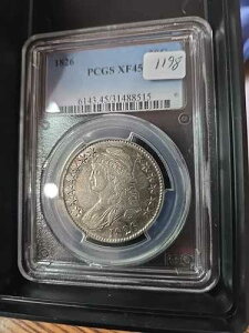 1826 50C PCGS XF45 - �L���b�v�h�o�X�g�n�[�t�_���[