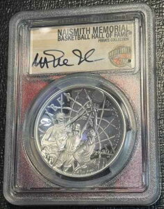 PCGS PR70DCAM 2020�N �������s �T�C������ �}�W�b�N�E�W�����\�� �o�X�P�b�g�{�[�� �V���o�[ 1�h��