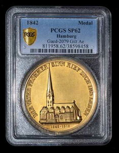 PCGS SP62 1842�N �h�C�c �n���u���N���R�s�s �������� ���y�g������ ���h�M��