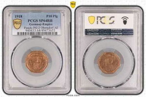 1918�N P10 Pfg Funck-392.2 Oberndorf AE�ARB �����W�{�APCGS SP64RB 114401-