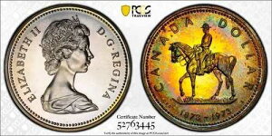 1973 �N 1 �h�� �J�i�_ RCMP ��݁APCGS SP67 - �M�����Ȃ��قǂ̐F��!