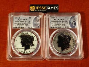 2024 S ���o�[�X�v���[�t �V���o�[ �s�[�X�������K�� �h�� PCGS PR70 ���s����