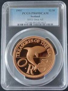 �V�[�����h���� �v���[�t 2.5�h���d�� 1994�N X#11 �V���` PCGS PR69