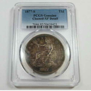 1877�N S PCGS XF �ڍ� - �g�[�����H �V���o�[ �g���[�h�h�� 1�h���R�C�� #52033A