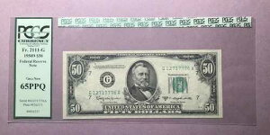 1950D 50�h���A�M������s�� Fr. 2111-G PCGS Gem New 65PPQ