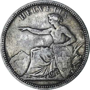 [#849471] �R�C���A�X�C�X�A5�t�����A1874�N�A�u�����b�Z���AVF�A��AKM:11