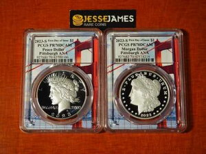 2023 S �v���[�t �V���o�[ �s�[�X�������K�� �h�� PCGS PR70 �t���b�O ���s���� ANA