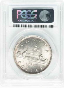 �J�i�_ 1937 �N ��� - PCGS MS-63 - �O���[�h�� PQ!