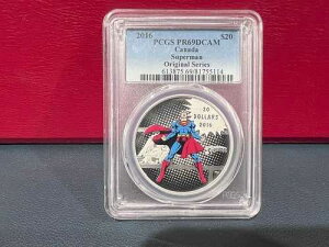 2016�N 20�h�� �J�i�_ �X�[�p�[�}�� �I���W�i���V���[�Y PCGS PR69 DCAM (DJ)