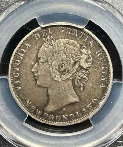 �j���[�t�@���h�����h 1872 H 50�Z���g PCGS VF35-Low ���s����48,000��?���B�N�g���A����?ZB-09