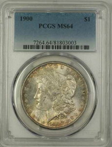 1900�N �����K����� 1�h���d�� PCGS MS-64 �W�F (14)