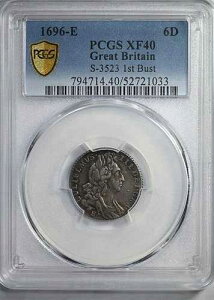 1696-E �C�M���X 6D�y���X �V�b�N�X�y���X PCGS XF40 S-3523 1st ����