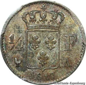 C2262 �� 1/4 �t���� ���C18�� 1817 A �p�� PCGS M62 �V���o�[ �V���o�[ UNC-