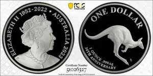2023-C ���u�E�I�u�E�T�[�e�B�[ 1�h����� �v���[�t C �~���g�}�[�N PCGS PR70DCAM TOP POP 16/0