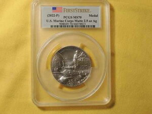 2022-P �A�����J�C���� �}�b�g�d�グ 2.5�I���X �⃁�_�� PCGS MS 70 �t�@�[�X�g�X�g���C�N