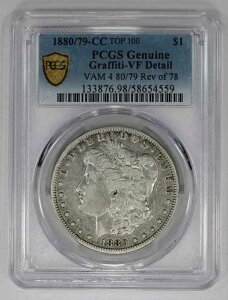 1880/79-CC Rev 78 �����K���E�_���[ PCGS VF �ڍ� VAM 4