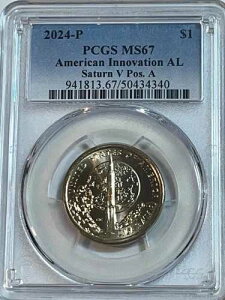 2024�N P �A���o�} �T�^�[�� V �C�m�x�[�V���� 1�h�� PCGS MS67 �|�WA �g�b�v�|�b�v ���[�|�b�v