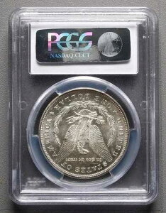 1880-S �␻�����K���E�_���[ - PCGS MS64+ - ���邢�u���[���̒[�v�̃N���Z���g��