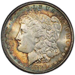 1886�N �����K����� PCGS MS63 S $1 �t�B���f���t�B�A �����X�^�[ ���ʃg�i�[