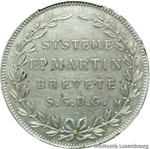 TT0272 �� �}�[�e�B�� 1888 �V�X�e�� ���[�����O �e�X�g ���W���[�� 32mm PCGS MS61-