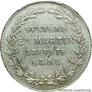 TT0271 �� �}�[�e�B�� 1888 �V�X�e�� ���[�����O �e�X�g ���W���[�� 29mm PCGS MS61-