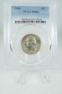1940-P PCGS PR66 ���V���g�� �N�H�[�^�[�v���[�t 25�Z���g