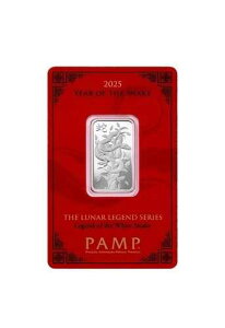 2025 PAMP 10g .999 �V���o�[�o�[���̓J�[�h + 2010 �C�[�O�� $1 NGC MS69 �R�C�� + �ۊ�