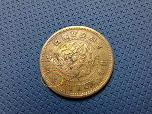 �؍��B 1 �t�@�� �R�C�� 504 �N (1895 �N) �g�b�v ���A�B Great KR �咩�N �J���ܕS�l�N �ꕪ PCGS �� 0