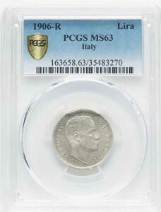 �C�^���A���� 1906-R 1������� PCGS�F��`���C�X ������-63