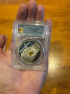 2004�N 5�h�� ���[���J �X�g�b�P�[�h �J���[�R�C�� ? PCGS MS70 �g�b�v�|�b�v���A UC