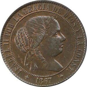 �X�y�C�� 1867J-OM 2 1/2 �Z���e�B���X �f �G�X�N�[�h �����C�U�x�� 2 �� PCGS MS64BN