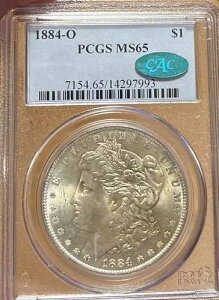1884-O PCGS & CAC MS65 �����K�����