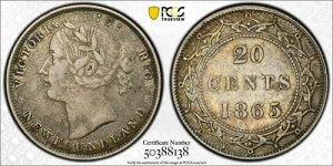 �J�i�_�A�j���[�t�@���h�����h�A1865�N�r�N�g���A20�Z���g�A20�Z���g�BPCGS XF 45�B