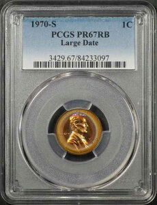 1970 �N�����J�[�� �Z���g ���[�W �f�C�g PCGS PR-67RB �n���[ ���C���{�[!