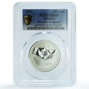 �A���o�j�A 200���P ���B���� KM-85 �� �� MS69 PCGS ��� 2001�N