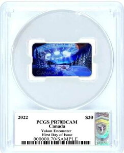 2022 �J�i�_ 1�I���X ���[�R�� �G���J�E���^�[ FDIO PCGS PR70DCAM �X�U���i �u�����g �V�O�l�`���[