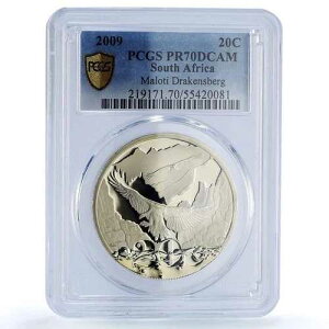 ��A�t���J 20�Z���g �}���e�B �h���P���X�o�[�O �n�Q���V �� PR70 PCGS ��� 2009�N