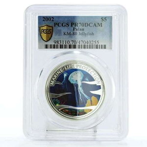 �p���I 5�h�� �C�m�����ی� �N���Q ���� PR70 PCGS ��� 2002�N