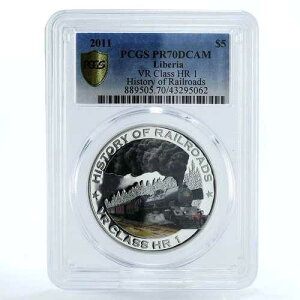 ���x���A 5�h�� VR �N���X HR1 �S�� PR70 PCGS ��� 2011�N